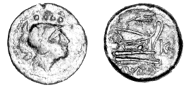 republican triens minted in Sicily